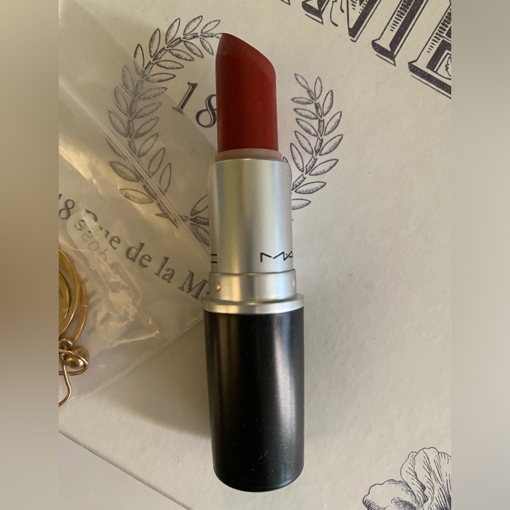 Like new Mac Marrakesh Lipstick FREE